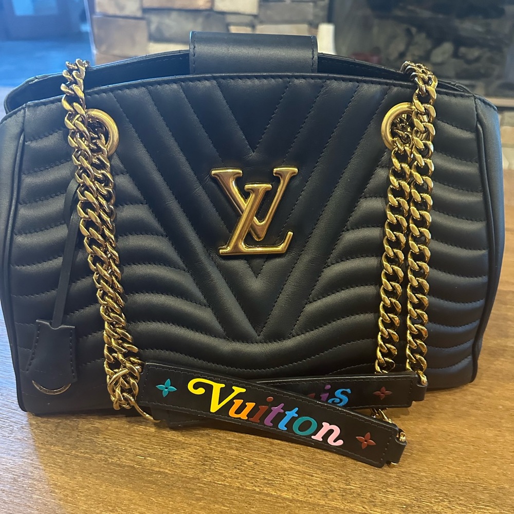 Louis Vuitton New Wave Chain Tote Quilted Leather (Circa Winter 2019) Authentic